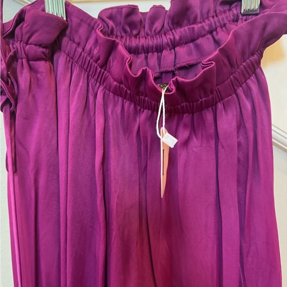 Donna Karan A-Line Skirt in Rich Purple - Picture 2 of 2